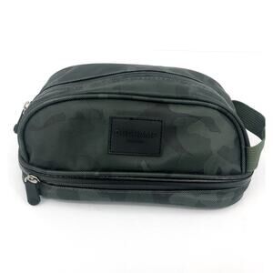 DUCHAMP Men's Tech Friendly Travel Kit Bag Olive Camouflage Waterproof NWOT